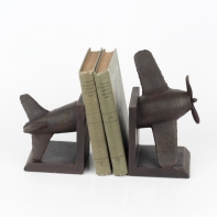 Zarážky na knihy lietadlo 22x10x19cm