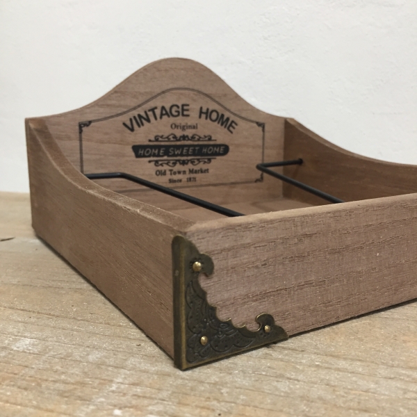 Zásobník na obrúsky 21x21x11cm