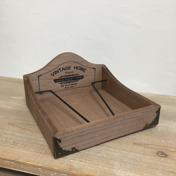 Zásobník na obrúsky 21x21x11cm