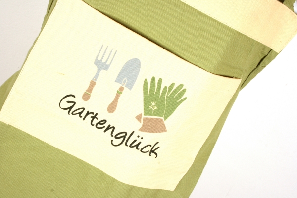 Záhradná zástera vzor rukavice 75x60cm