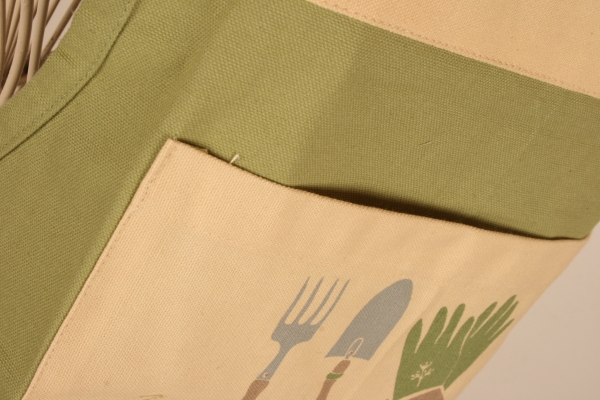 Záhradná zástera vzor rukavice 75x60cm