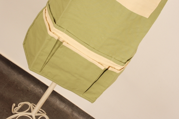 Záhradná zástera vzor rukavice 75x60cm