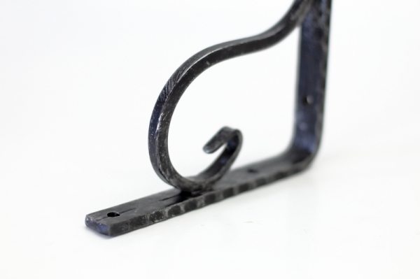 Záťažová kováčska konzola na police 15x20cm