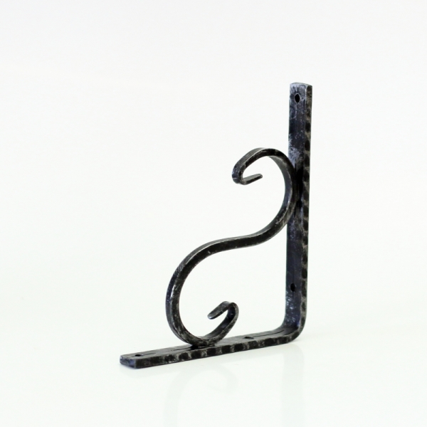 Záťažová kováčska konzola na police 15x20cm