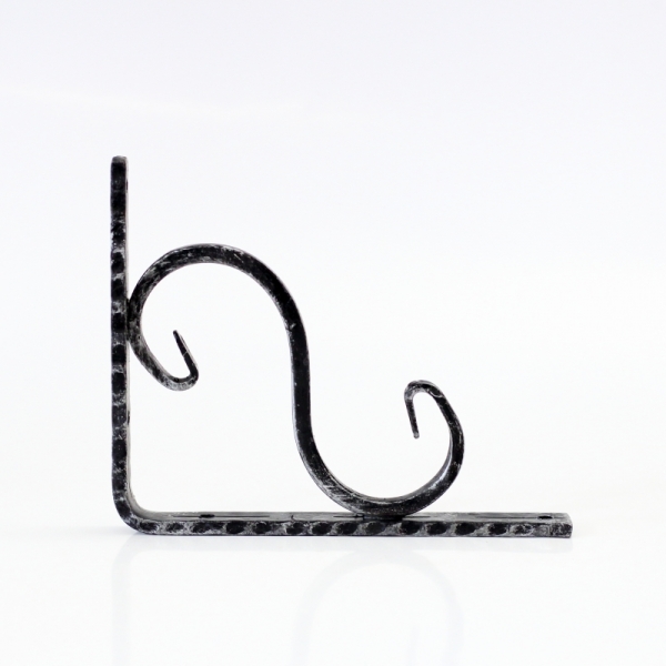 Záťažová kováčska konzola na police 15x20cm