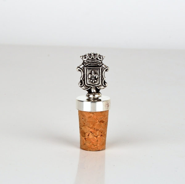 Zátka na fľašu vína erb