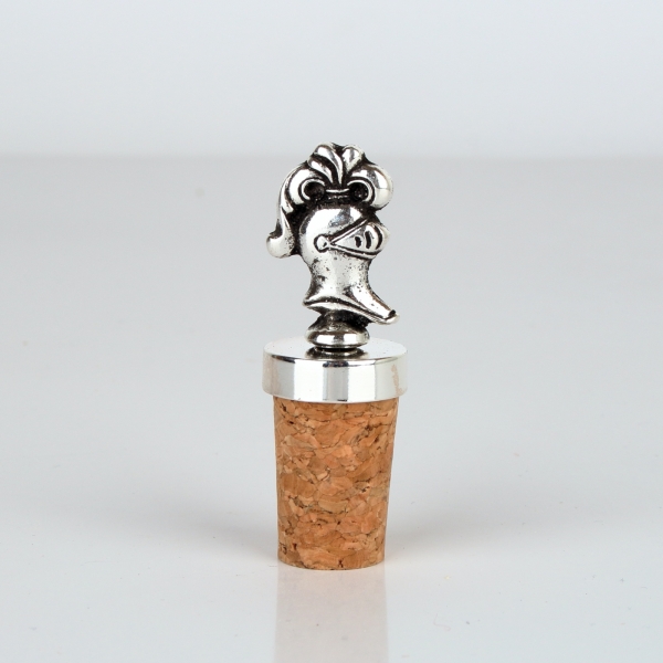 Zátka na fľašu vína helma