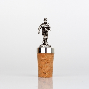 Zátka na víno futbal 7cm - darček pre futbalistu