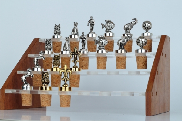 Zátka na víno futbalová lopta 7cm - darček pre futbalistu