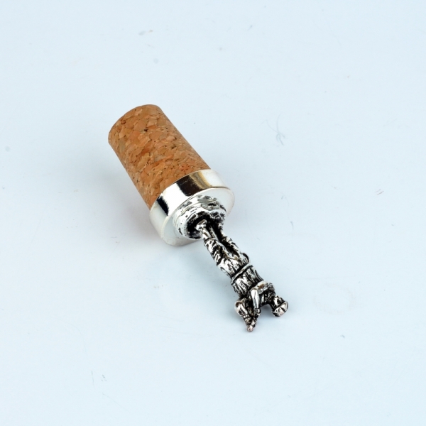 Zátka na víno golfista - darček pre golfistu 7cm