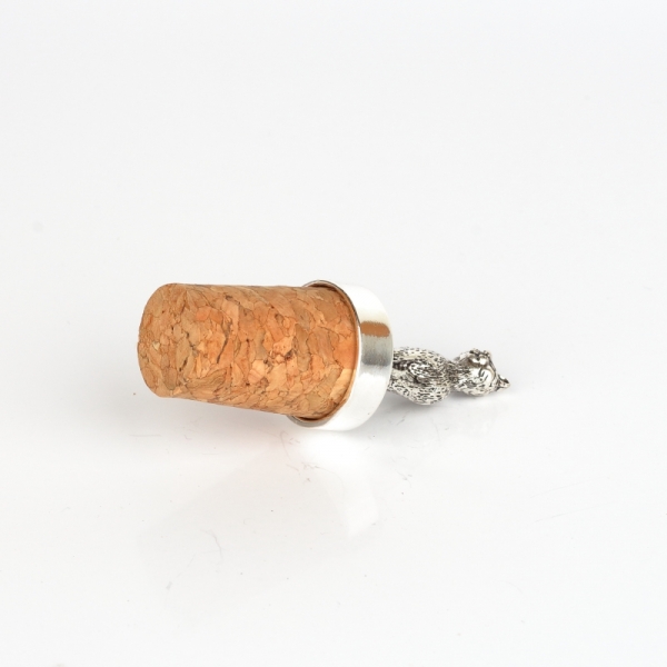 Zátka na víno mačka 7cm