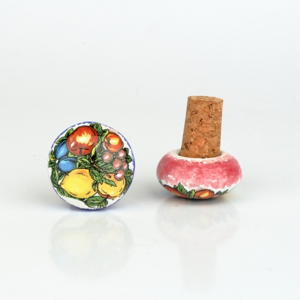 Zátka na víno ovocie 4,5cm 