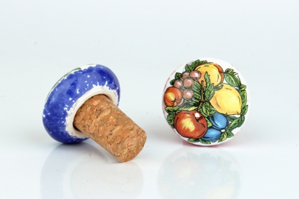 Zátka na víno ovocie 4,5cm 