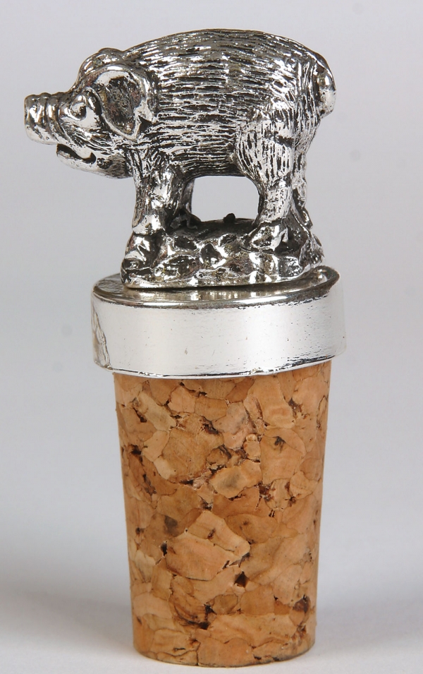 Zátka na víno prasa