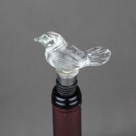 Zátka na víno vtáčik 11cm