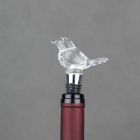 Zátka na víno vtáčik 11cm