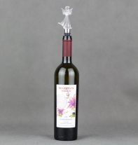 Zátka na víno vtáčik 11cm