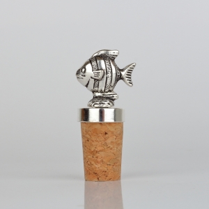 Zátka na víno ryba 7cm - darček pre rybárov