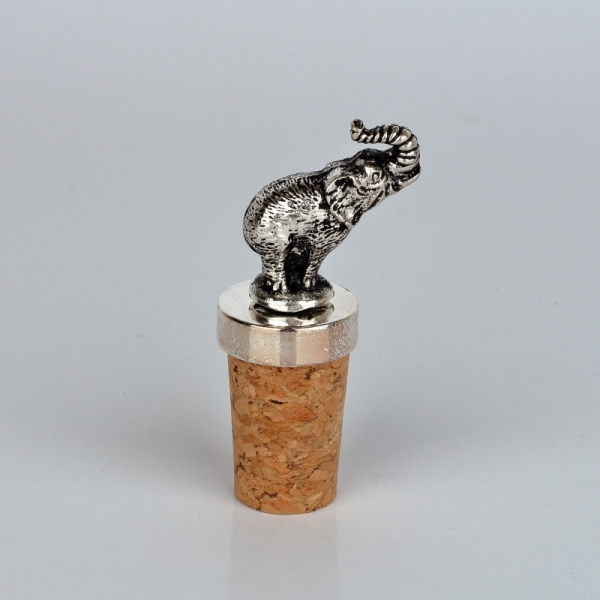 Zátka na víno slon 7cm