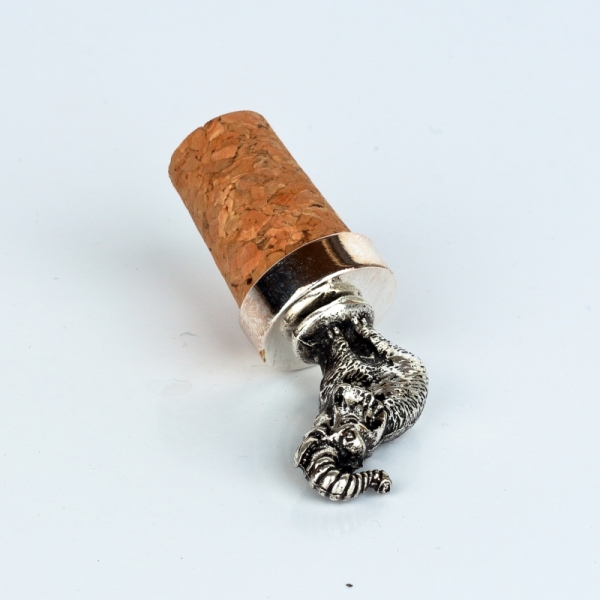 Zátka na víno slon 7cm