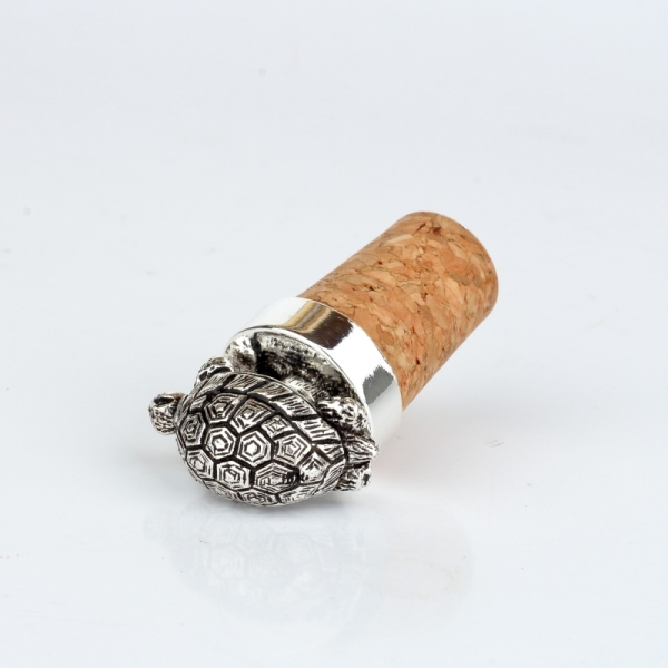 Zátka na víno korytnačka 5cm