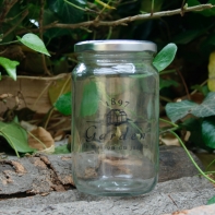 Zaváracie poháre Garden čierny text13cm