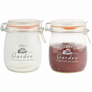 Zaváracie poháre s klipom Garden 12,7x14x10,9 cm