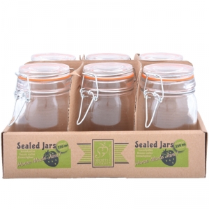 Zaváracie poháre s tesnením (set 6 ks) 230ml 