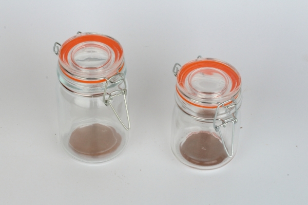 Zaváracie poháre s tesnením (set 6 ks) 230ml