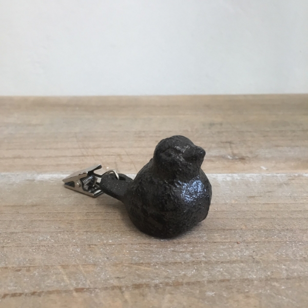 Závažie na obrus vtáčik s klipom