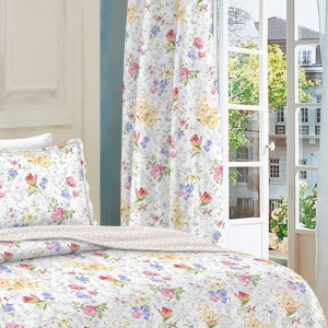 Záves do okna 140x250cm rozkvitnutá záhrada