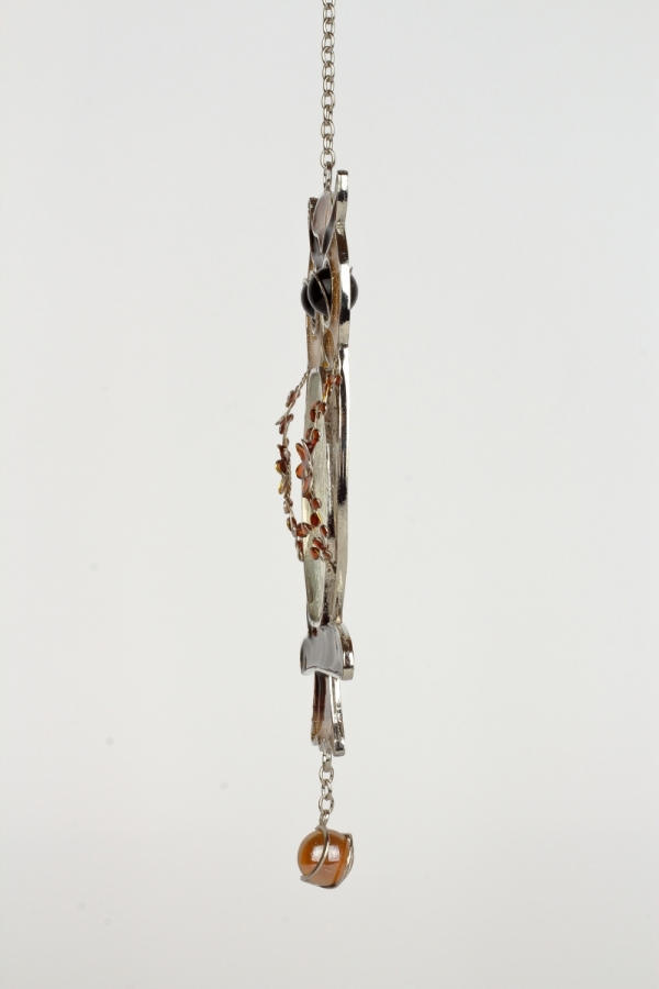 Záves sova Tiffany 24cm