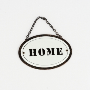 Závesná ceduľka Home 11x8cm