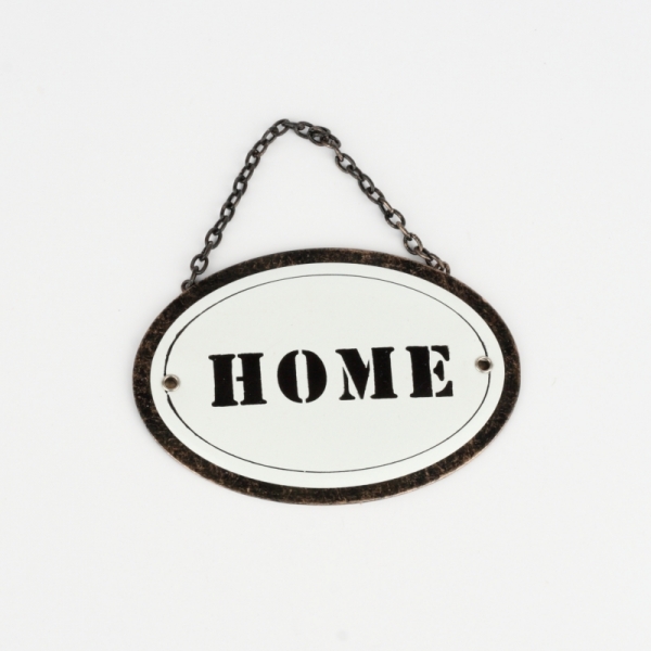 Závesná ceduľka Home 11x8cm