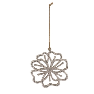 Závesná dekorácia kvetina 7,8x0,6x8,9cm