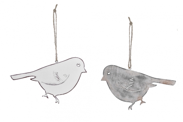 Závesná dekorácia vtáčik veľký A