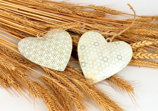 Závesná dekorácia Srdce z lásky