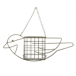 Závesná kŕmidla pre vtáky BIRD na loj zelená