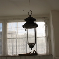 Závesná lampáš 38cm