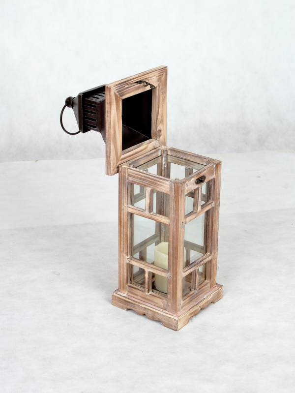 Závesná lucerna malá 15x15x47cm