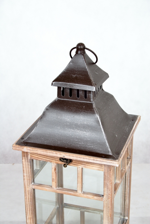 Závesná lucerna stredná 22,5x22,5x64cm