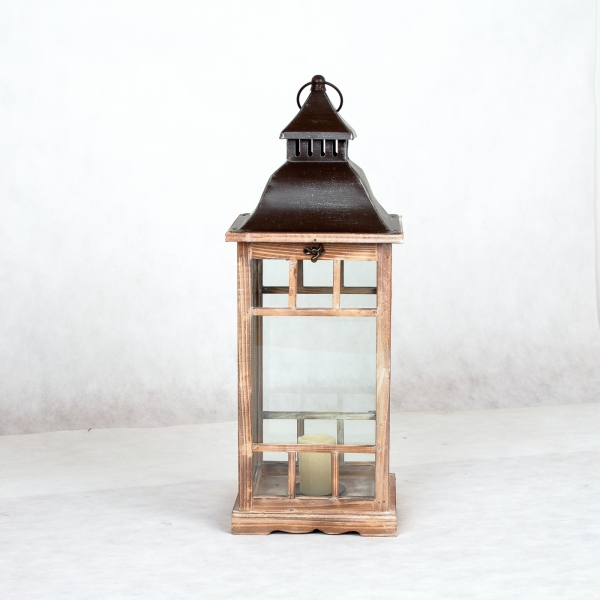 Závesná lucerna stredná 22,5x22,5x64cm