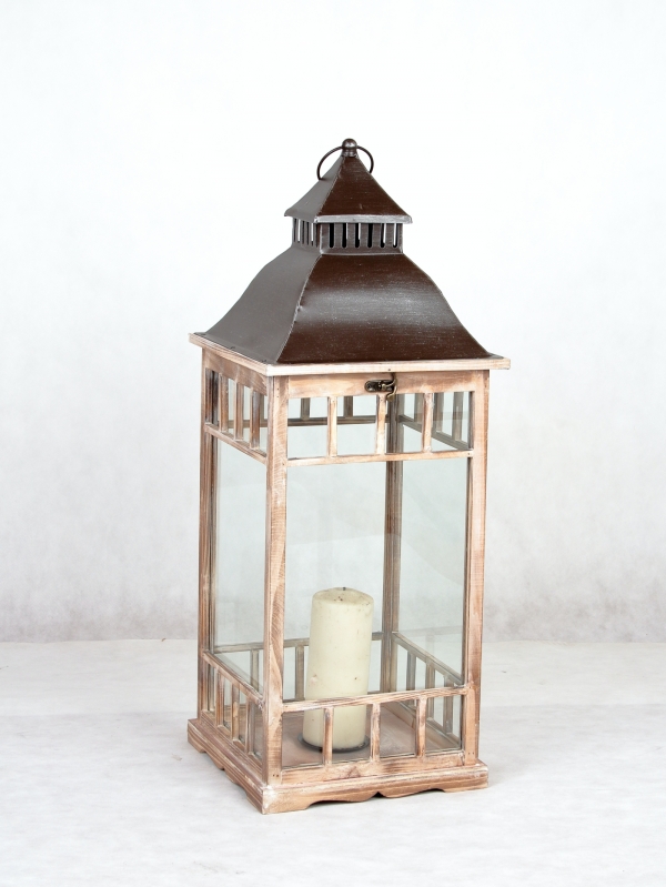 Závesná lucerna veľká 30x30x84cm