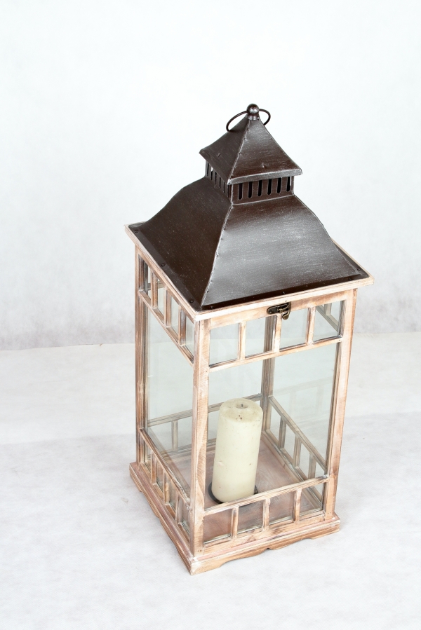 Závesná lucerna veľká 30x30x84cm