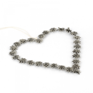 Závesná vianočné dekorácie srdce 24x28cm