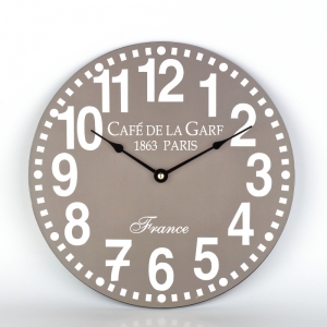 Závesné hodiny Café de la Garf 30cm