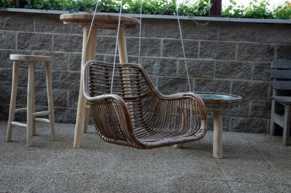 Závesné kreslo 66x65x49cm