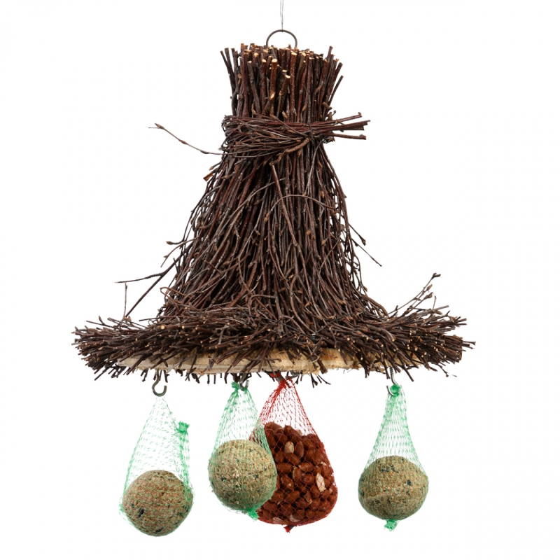 Závesné krmítko pre vtáčiky