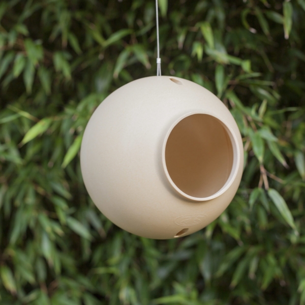 Závesné krmítko pre vtáky bambusové