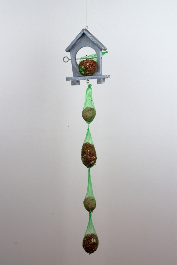 Závesné krmítko pre vtáky s kŕmením 87cm